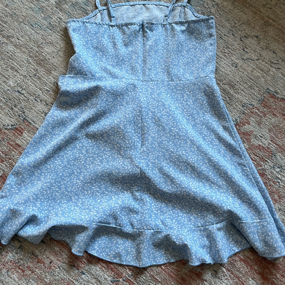 Blue Floral Sundress